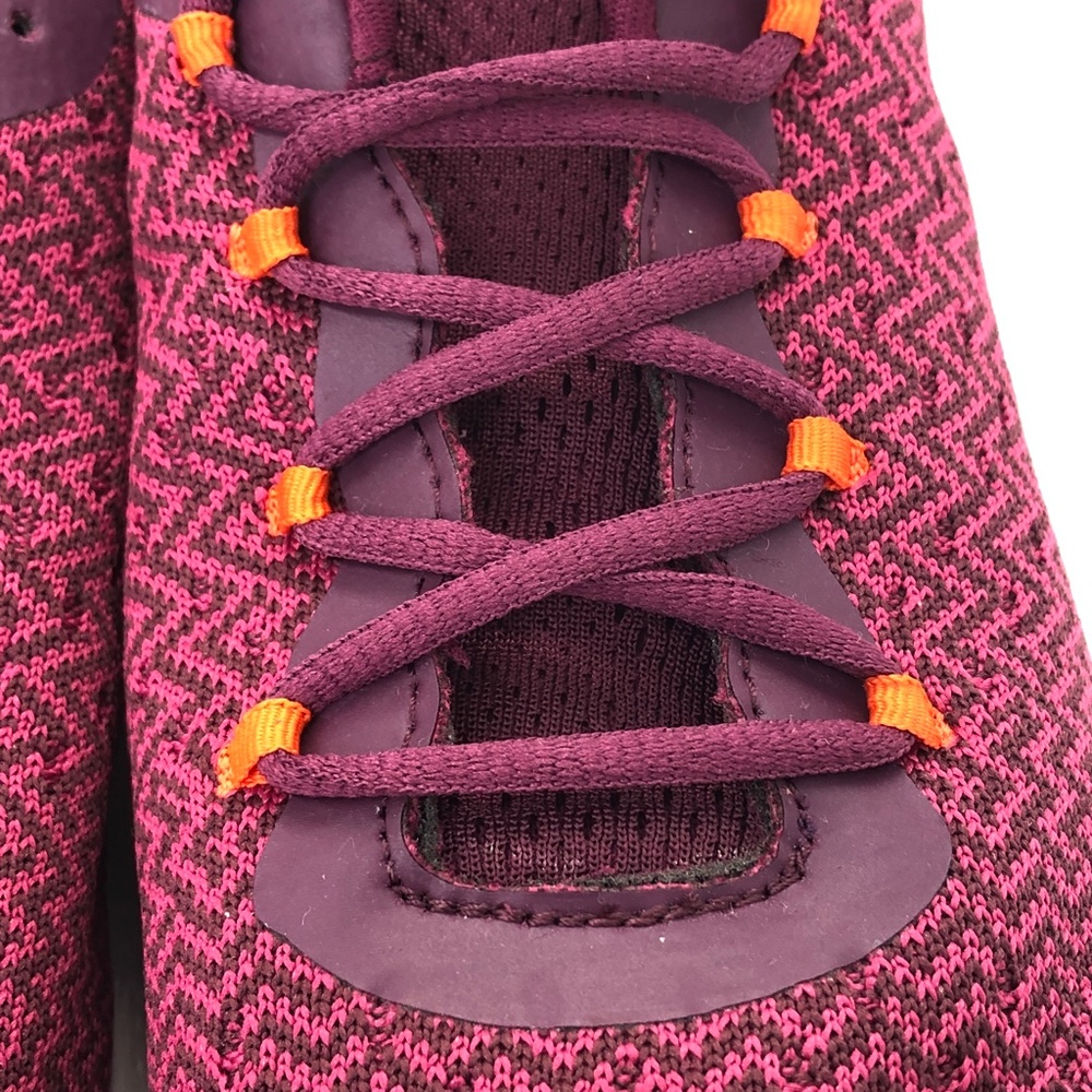 Women’s Sz 8.5W Evolve Easy-Spirit EVTR0T9 Burgundy Fly Knit Print Sneakers - Picture 9 of 16